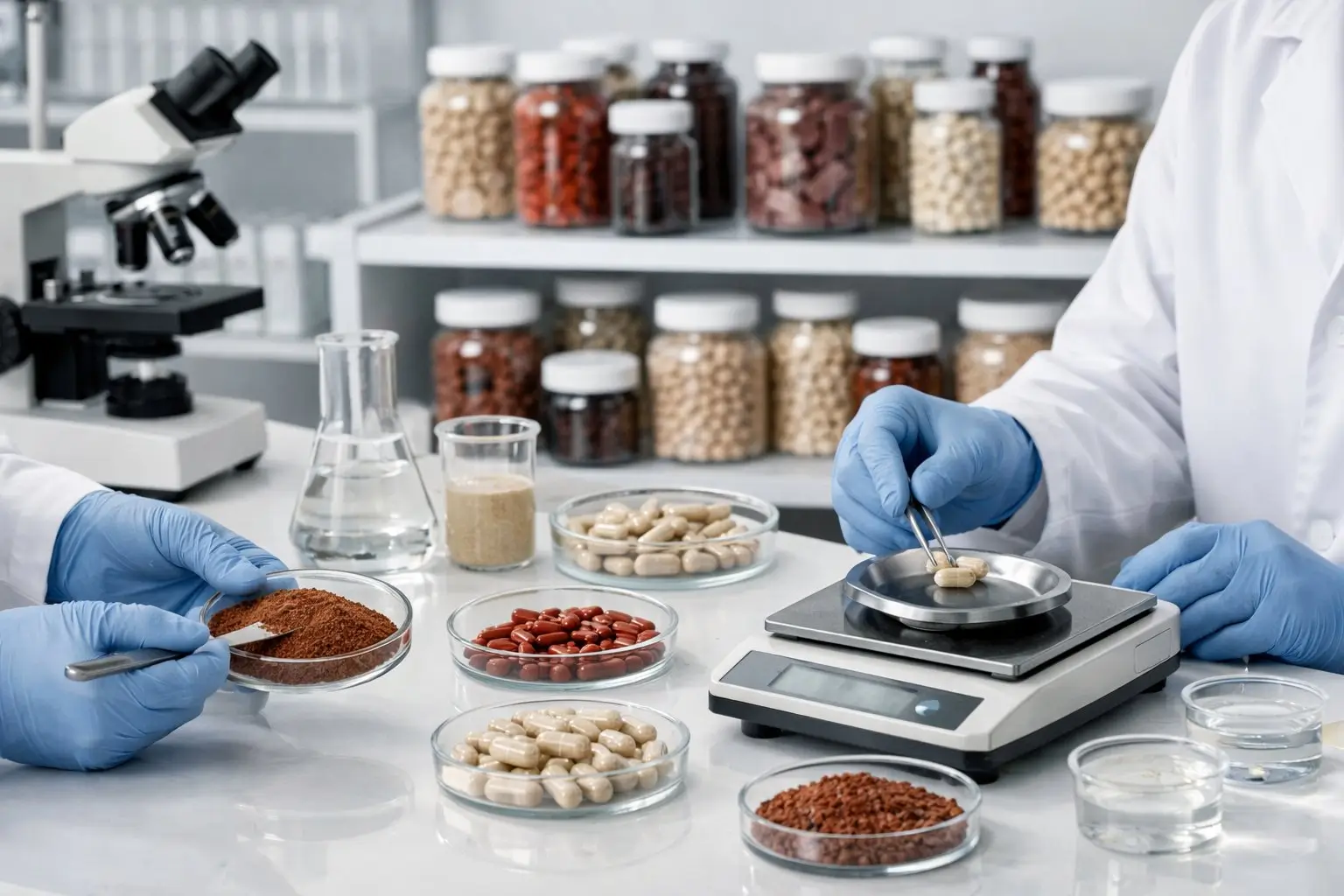 glandular supplement applications