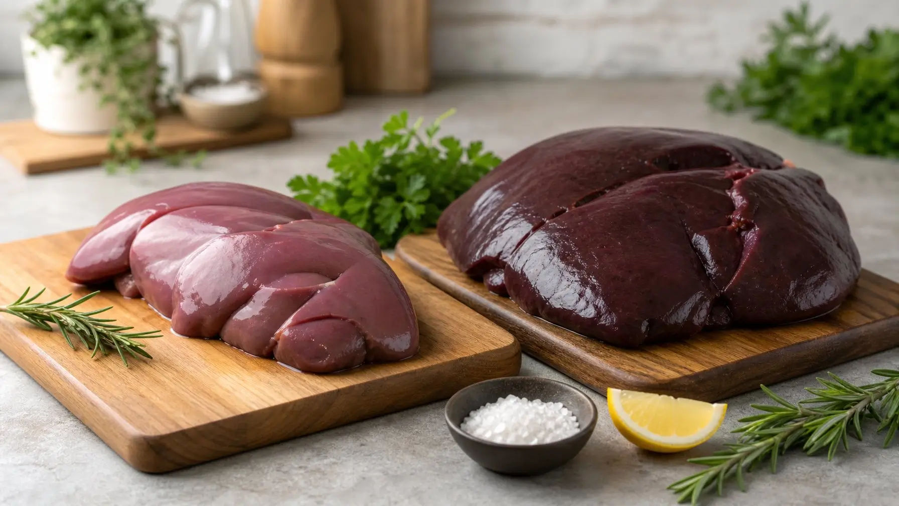 Porcine liver powder vs bovine liver powder