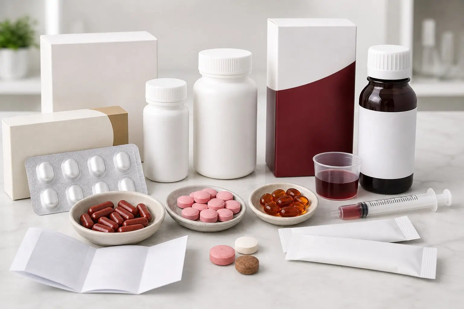 Dosage forms of iron supplements