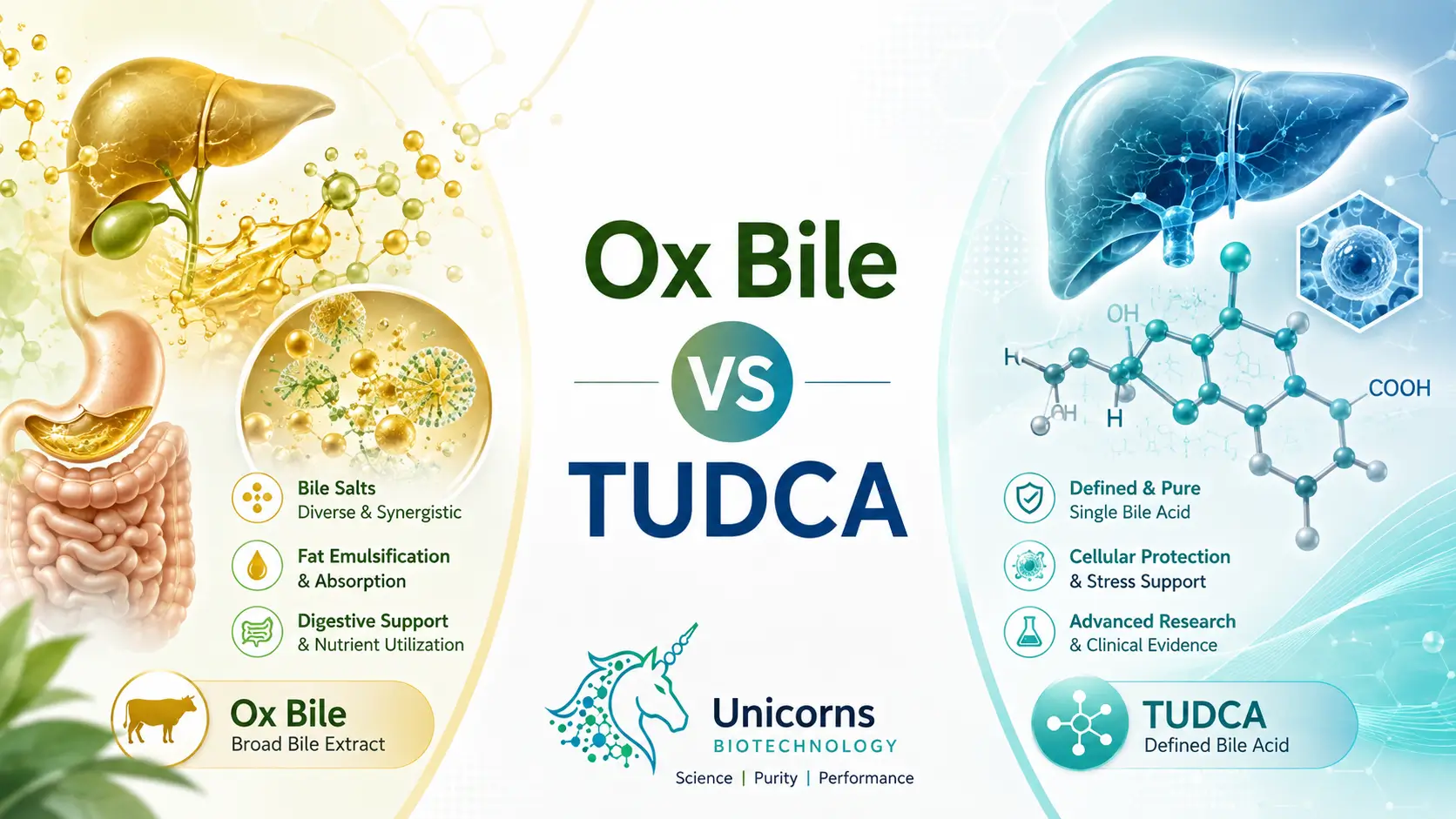 Ox Bile vs TUDCA