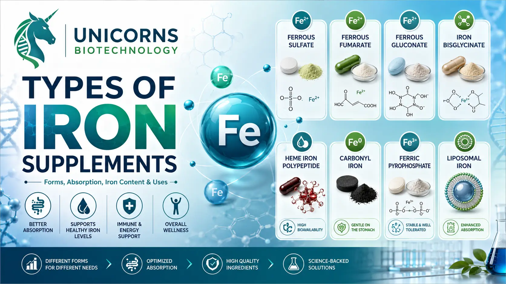 Types of Iron Supplements