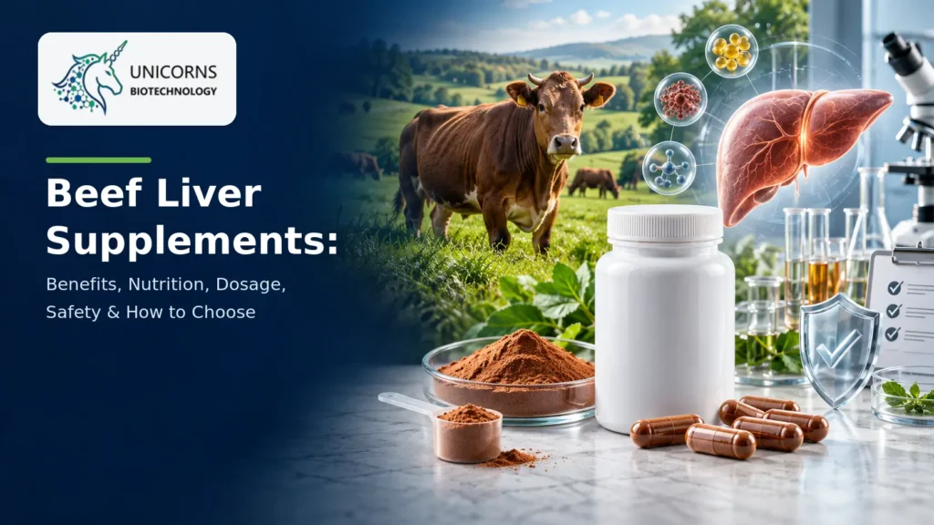 Beef Liver Supplements Benefits, Nutrition, Dosage, Safety
