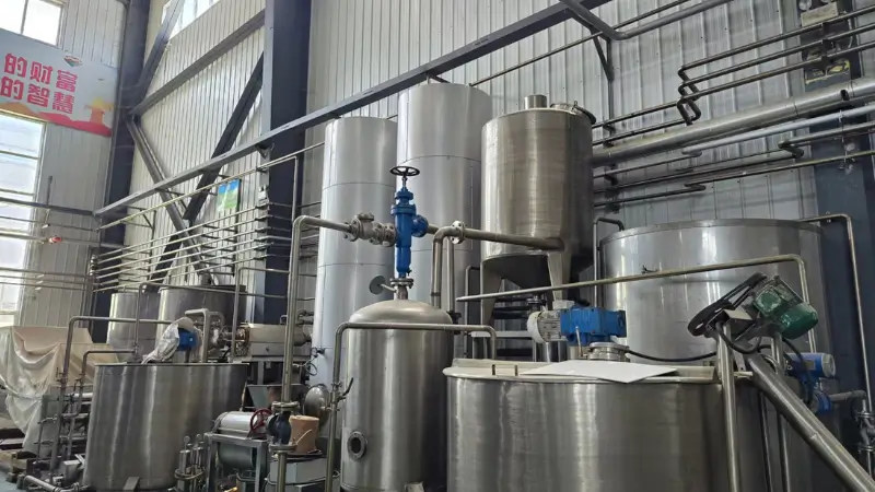 bulk glandular powder mixing tanks